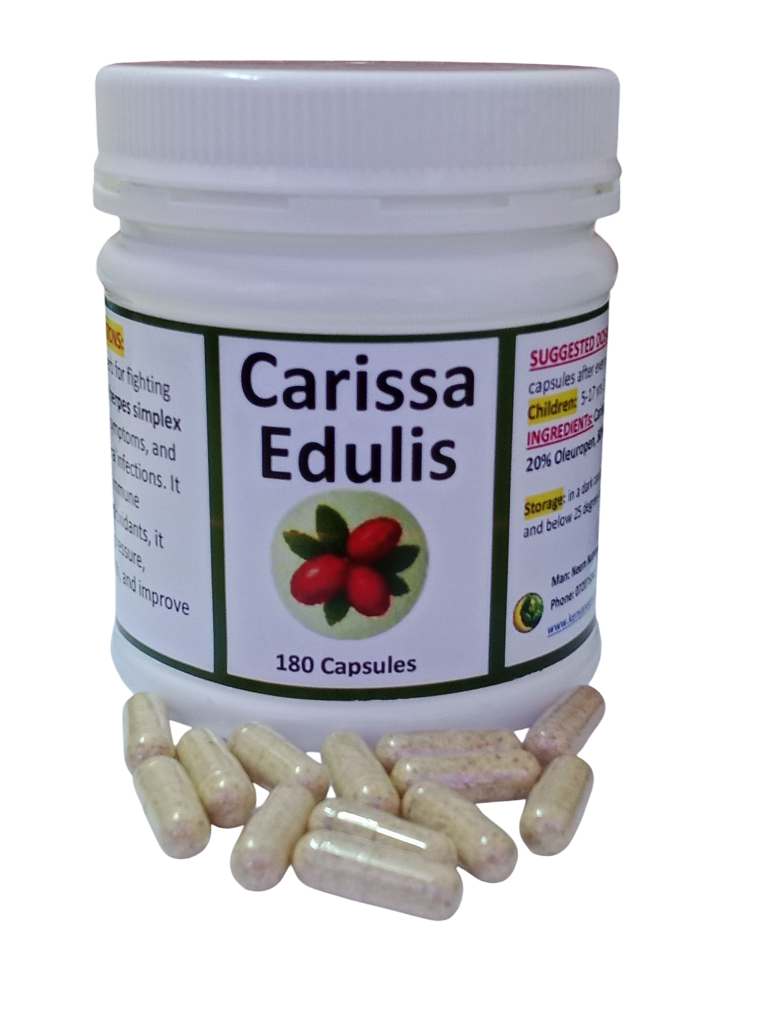 Carissa Edulis Herbal Supplement Carissa Edulis Herbal Supplement