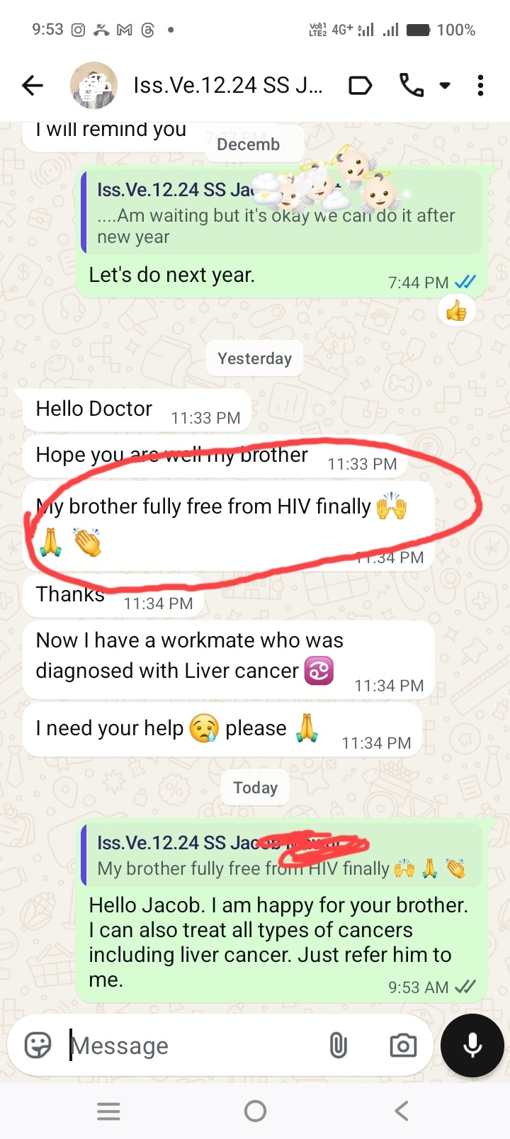 HIV testimony from southern Sudan